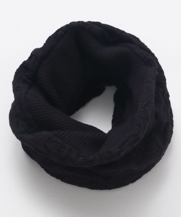 Paisley Jacquard Knit Versatile Snood