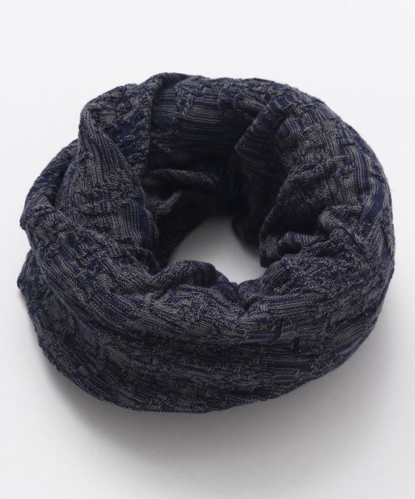 Paisley Jacquard Knit Versatile Snood