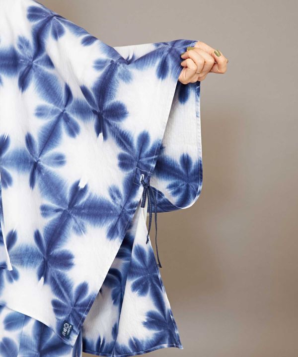 SEKKA SHIBORI Blossom Kimono