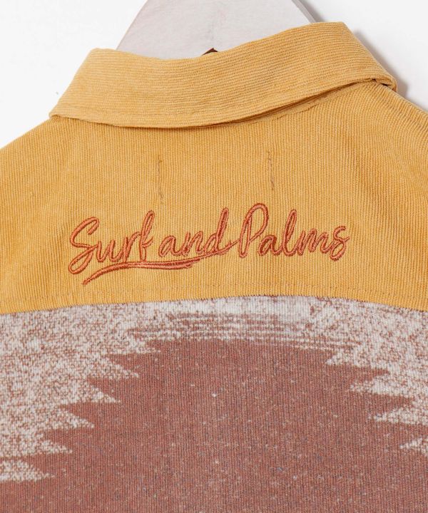 SURFï¼Palms Vintage Like Shirt Dress