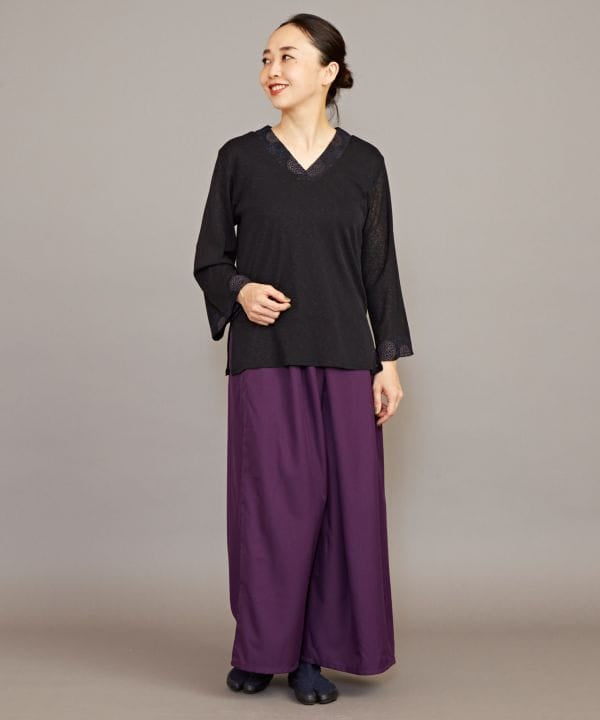 Kimono-like Neckline NAKAGI Top