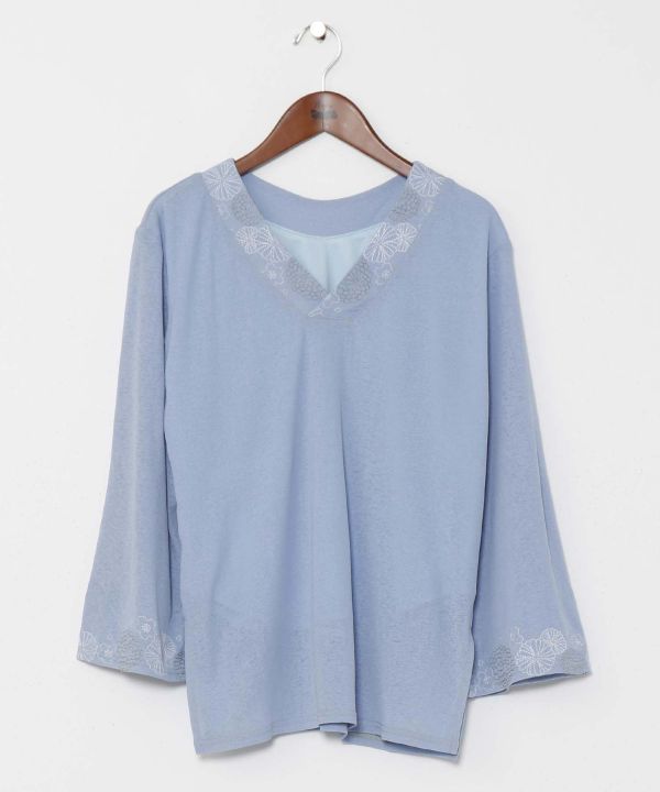 Kimono-like Neckline NAKAGI Top