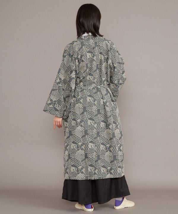 YABURE-SASHIKO Unisex HAORI Jacket