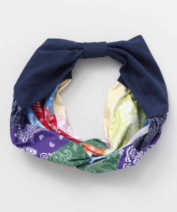 Bandana Patchwork Like Hair Band