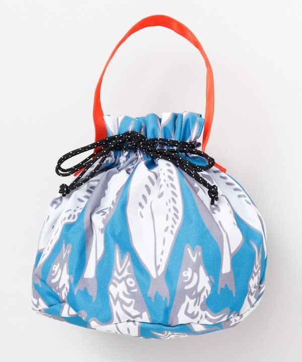 KOMON-GAWA Drawstring Handbag