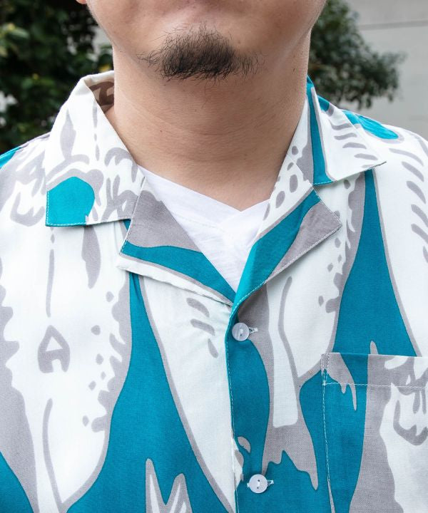 KOMON-GAWA Japanese Aloha Shirt