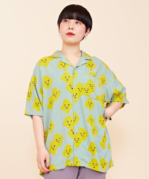 KOMON-GAWA Japanese Aloha Shirt