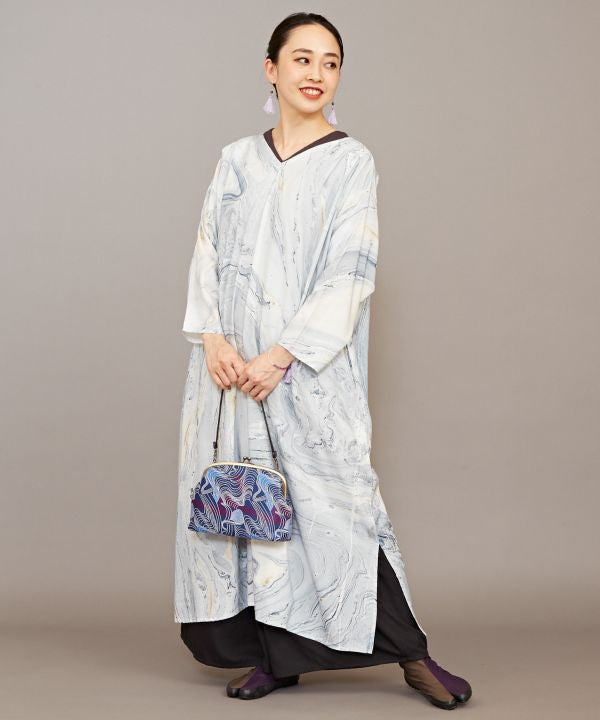 SUMINAGASHI - Marble Dye Dress