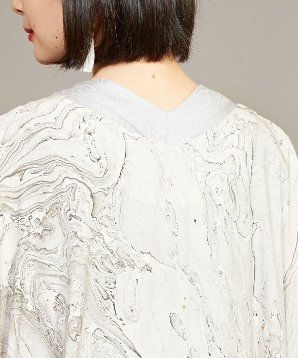 SUMINAGASHI - Marble Dye Kimono