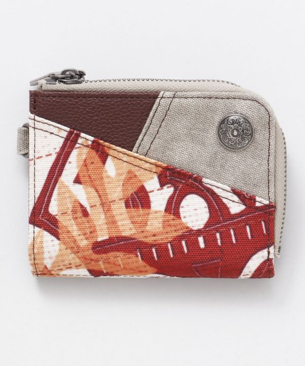 YOSUKE x Amina Quilt Patwork Bifold Wallet