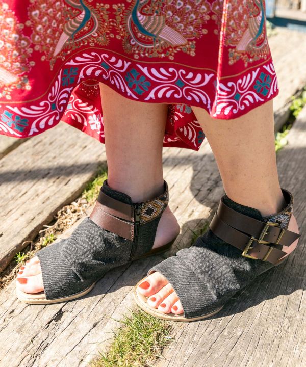 Boemian Wedge Sole Sandals