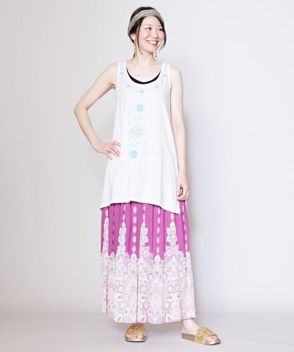 Cotton Crepe Skirt