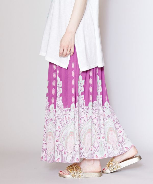 Cotton Crepe Skirt