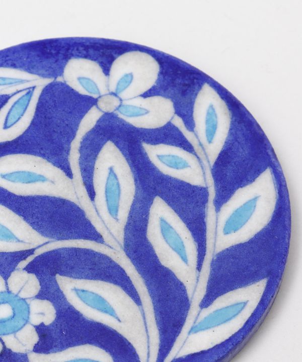 Blue Pottery Coaster