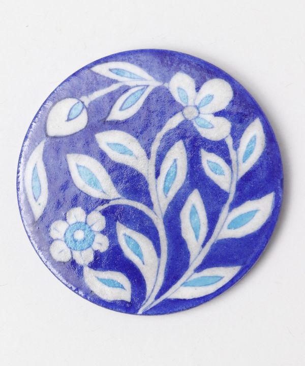 Blue Pottery Coaster