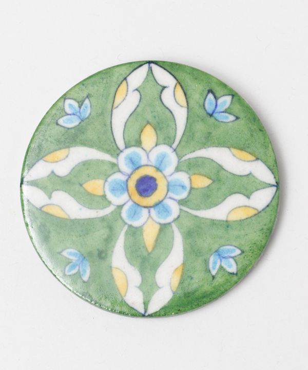 Blue Pottery Coaster