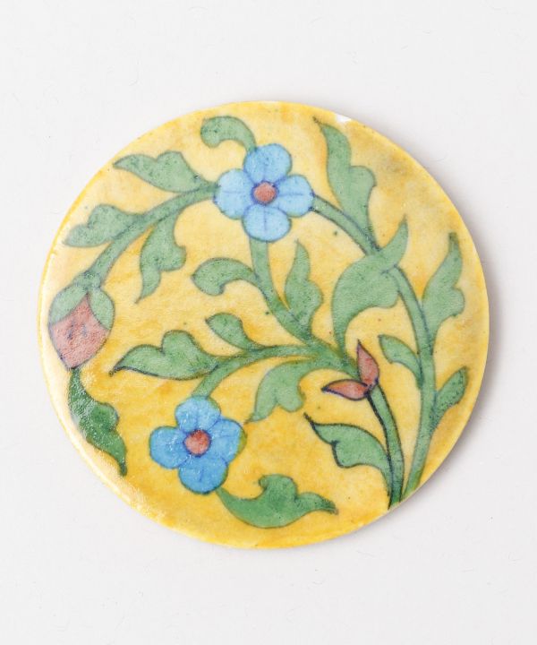 Blue Pottery Coaster