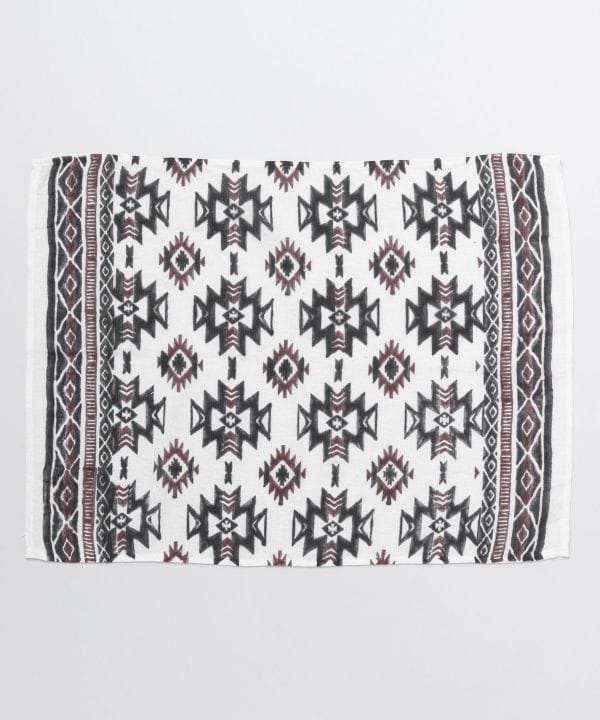 Navajo Pattern Block Print Multi Cloth 70x50cm