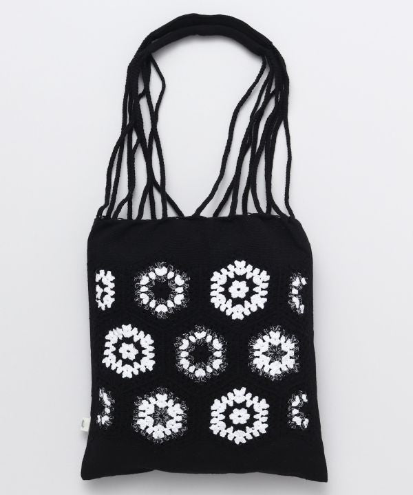 Recycled Cotton Crochet Bag