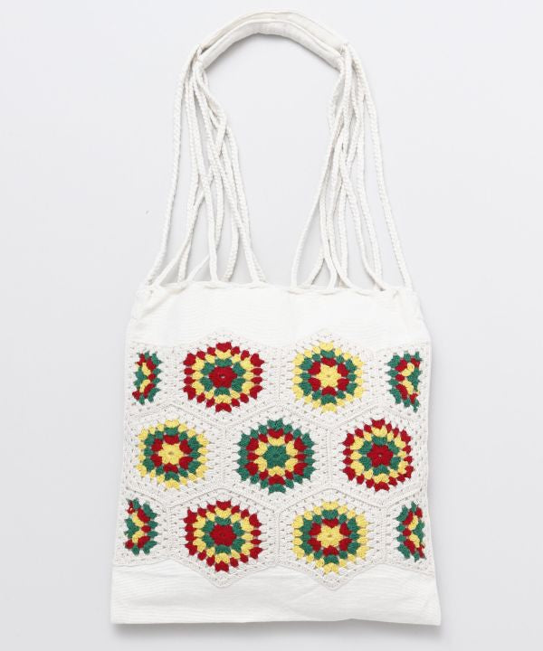 Recycled Cotton Crochet Bag