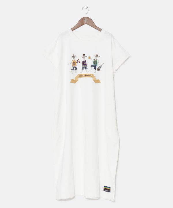 AMINA x GRN KANPAI Tee Dress