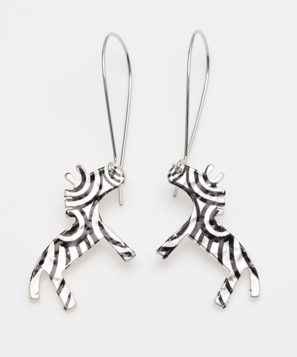 Animal Hoop Earrings