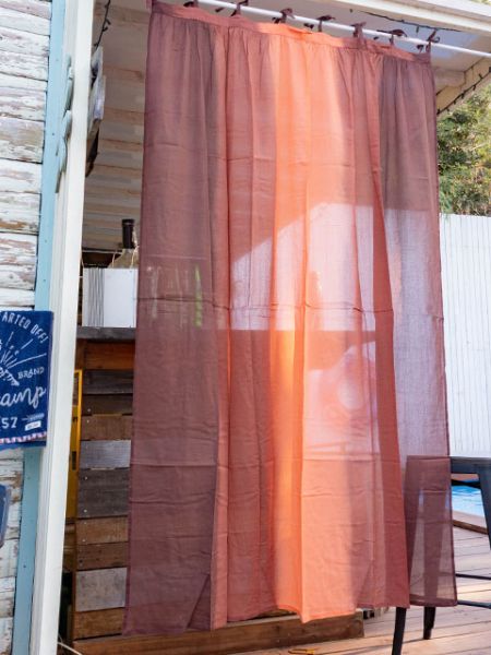 Cotton Gradient Curtain