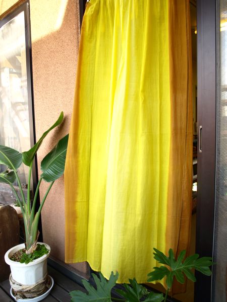 Cotton Gradient Curtain