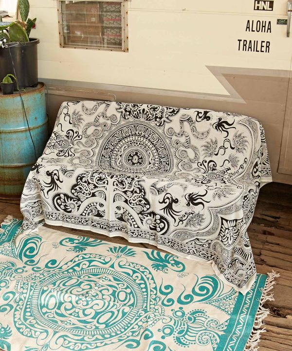 Tribal Mandala Cotton Bed Cover