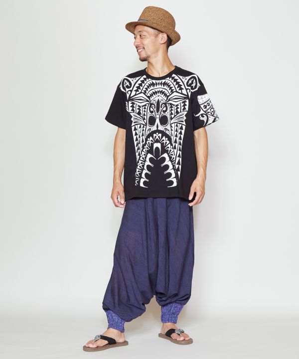 Elastic Unisex Harem Pants