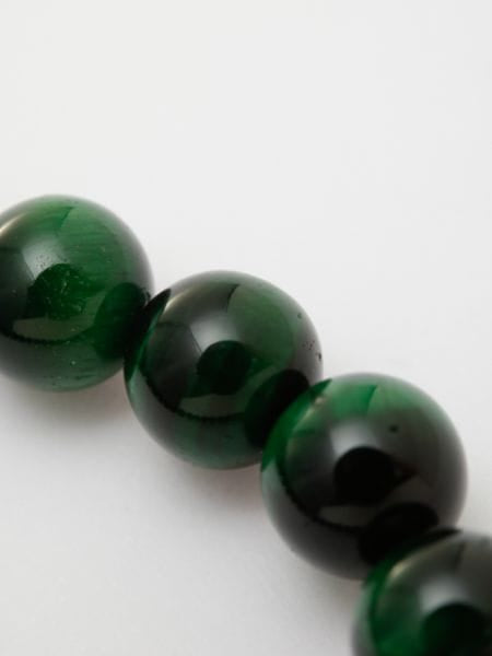 3A Grade 8mm Green Tiger Eye Bracelet