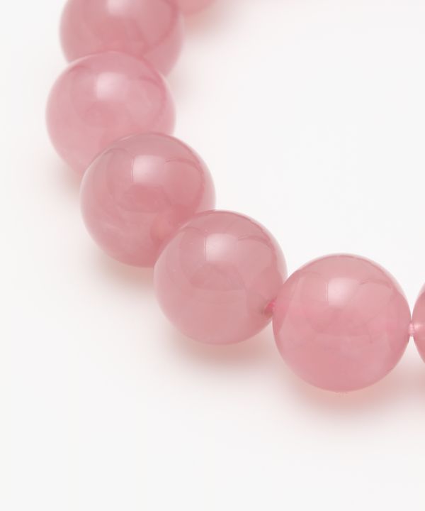 4A Grade 12mm Madagascar Rose Quartz Bracelet