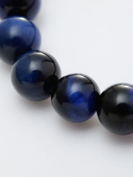 3A Grade 8mm Lapis Tiger Eye Beaded Bracelet