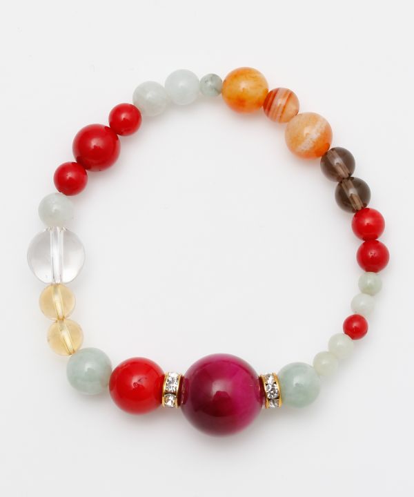 MANRYO - Rose Tiger Eye Bracelet