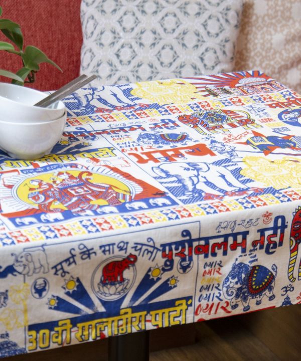 World Trip Table Cloth