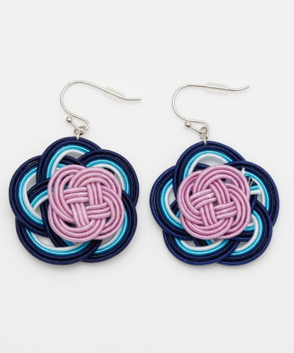 MIZUHIKI Knot UME Earrings