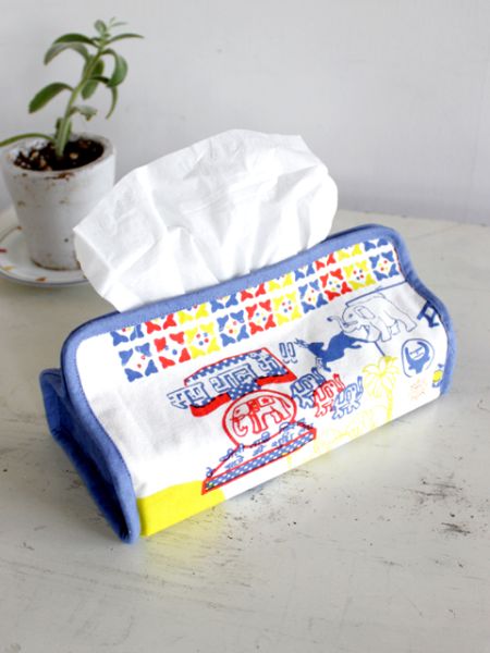 World Trip Triple Tissue Box Case