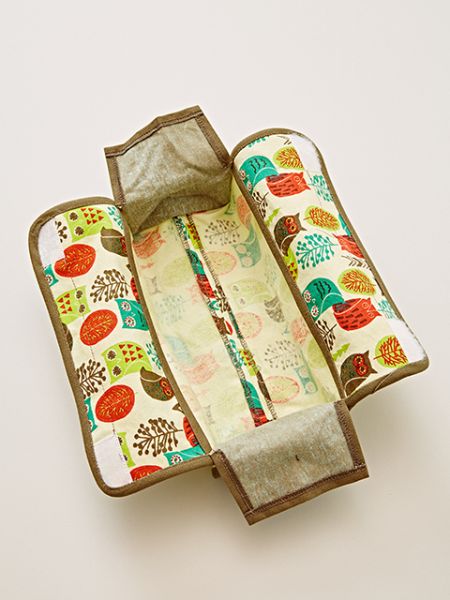 World Trip Triple Tissue Box Case