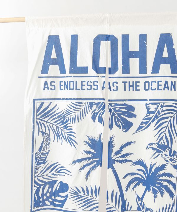 Endless Aloha NOREN Slit Curtain