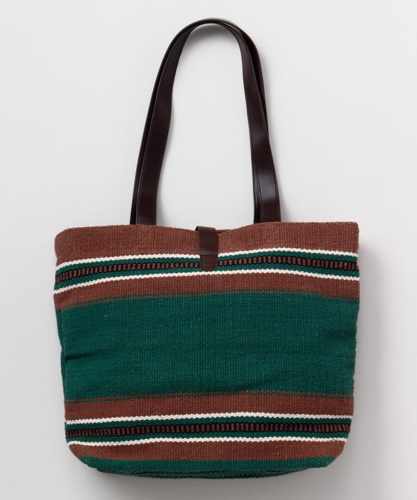 Navajo Pattern Hand Woven Rug Tote Bag