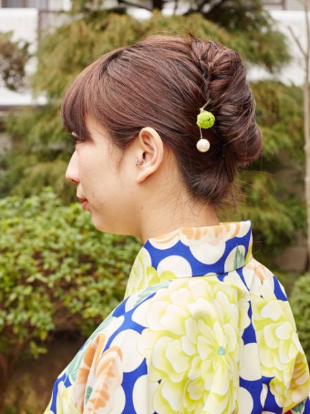 Mizuhiki Awajidama Hair Stick Ametsuchi