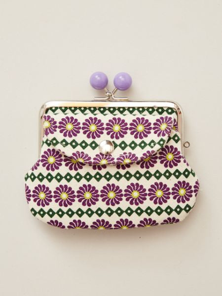 Polish Inspired Double Clasp GAMAGUCHI Purse