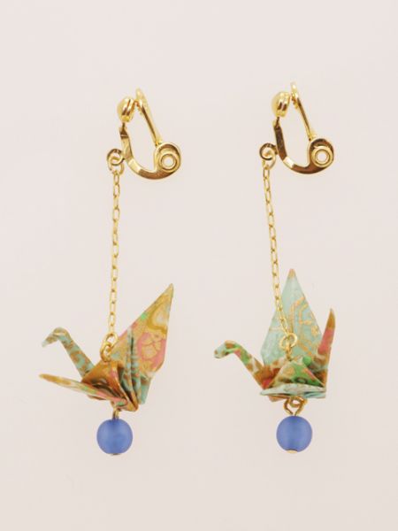 ORIGAMI Crane Earrings - SARASA