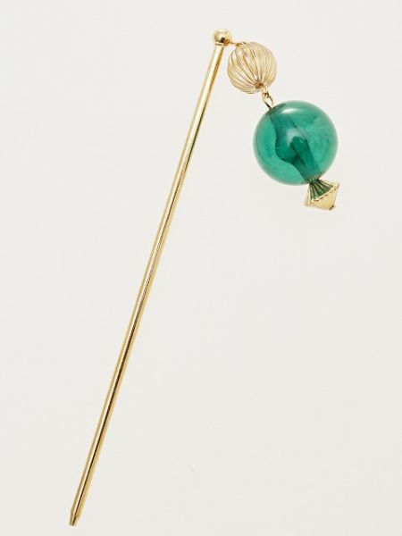 KANZASHI Hair Stick with Clear Bead Charm