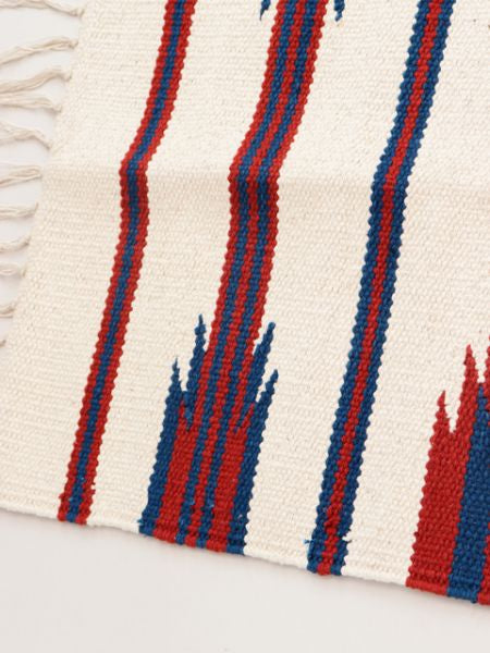 Hand Woven Navajo Pattern Rug - S