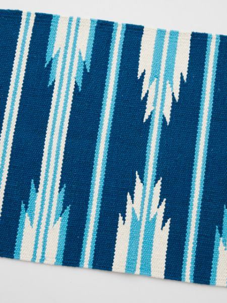 Hand Woven Navajo Pattern Rug - S