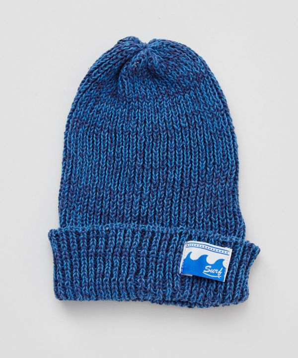 Wave Surf Cotton Knit Beanie