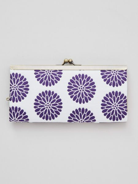 Floral Matelasse GAMAGUCHI Wallet