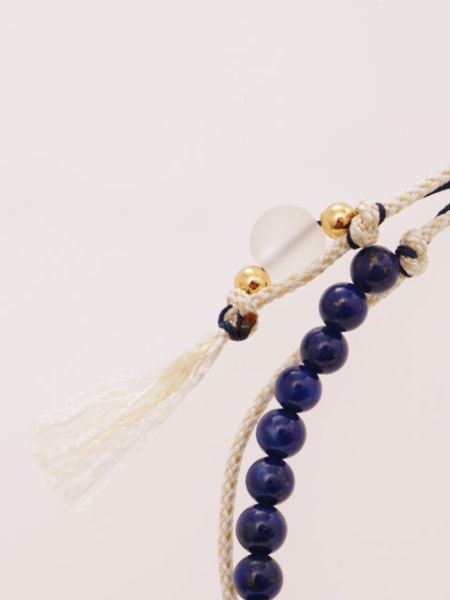 Birthstone Silk Braid Anklet- SEP