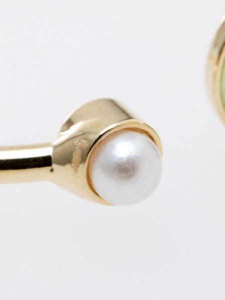 Gemstone x Pearl Ring